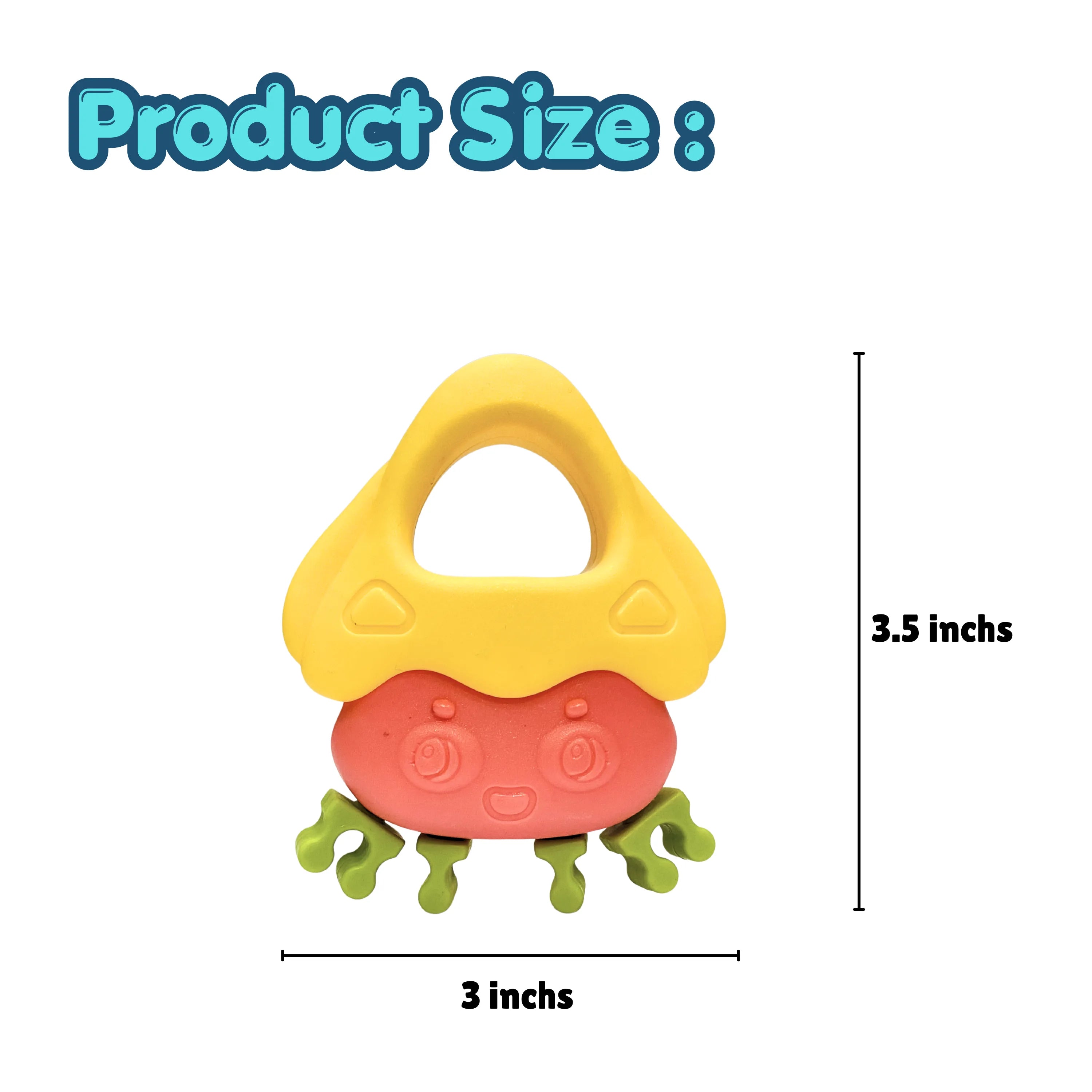 Baby Rattle Toy Set - Musical Infant Toys for Tummy Time