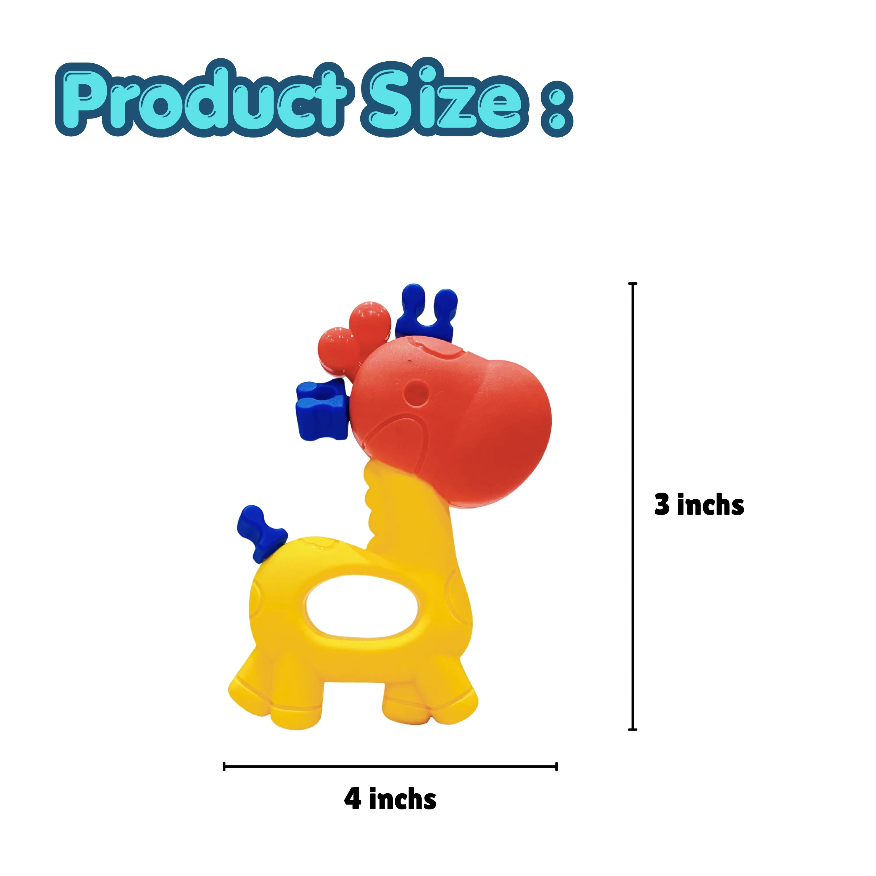 Baby Rattle Toy Set - Musical Infant Toys for Tummy Time