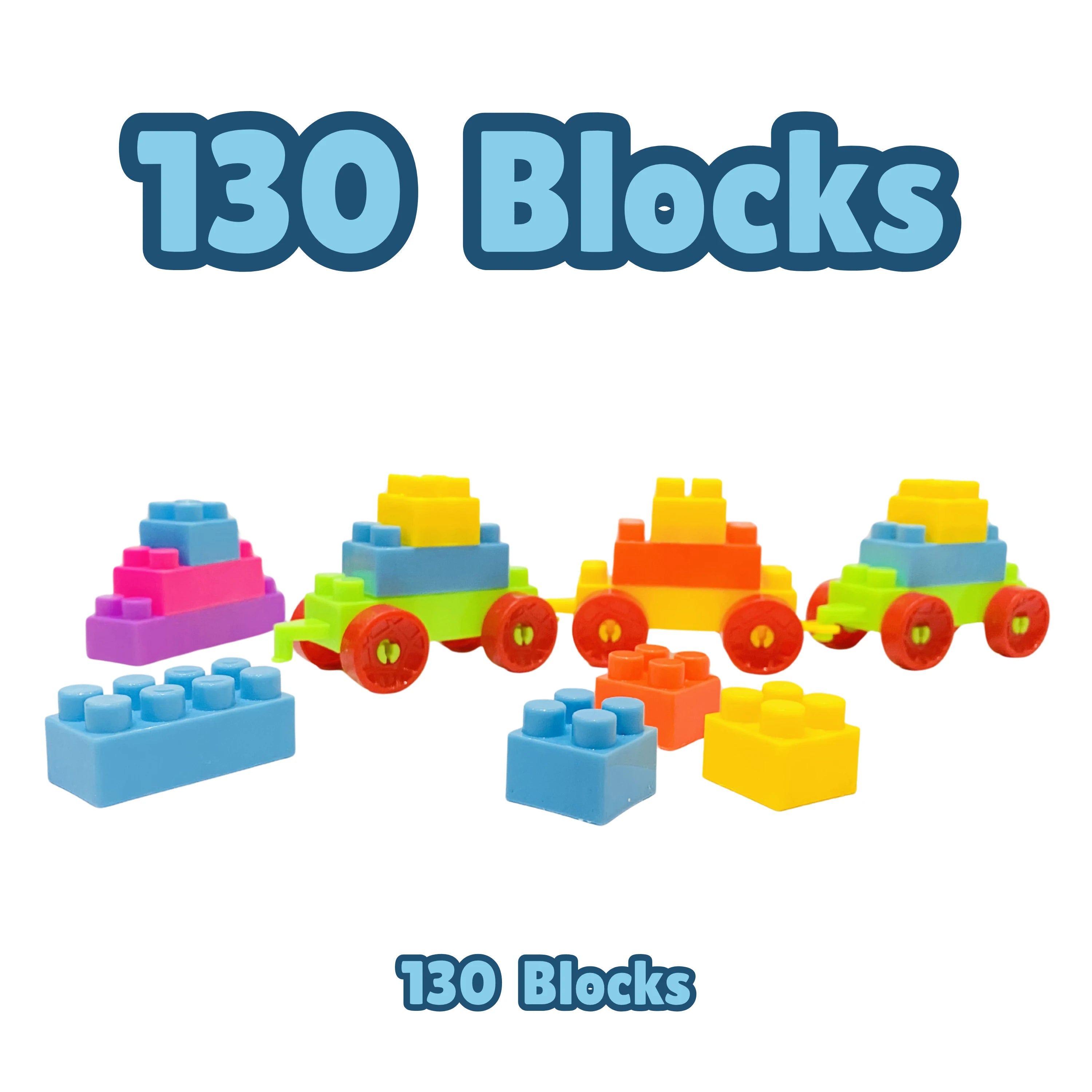 130-Piece Ultimate Creative Building Block Set