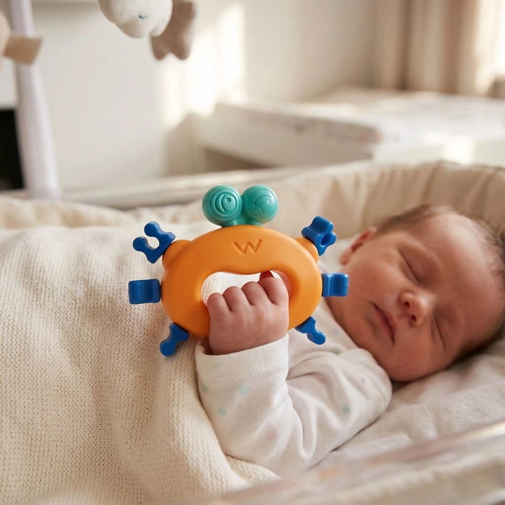 Baby Rattle Toy Set - Musical Infant Toys for Tummy Time