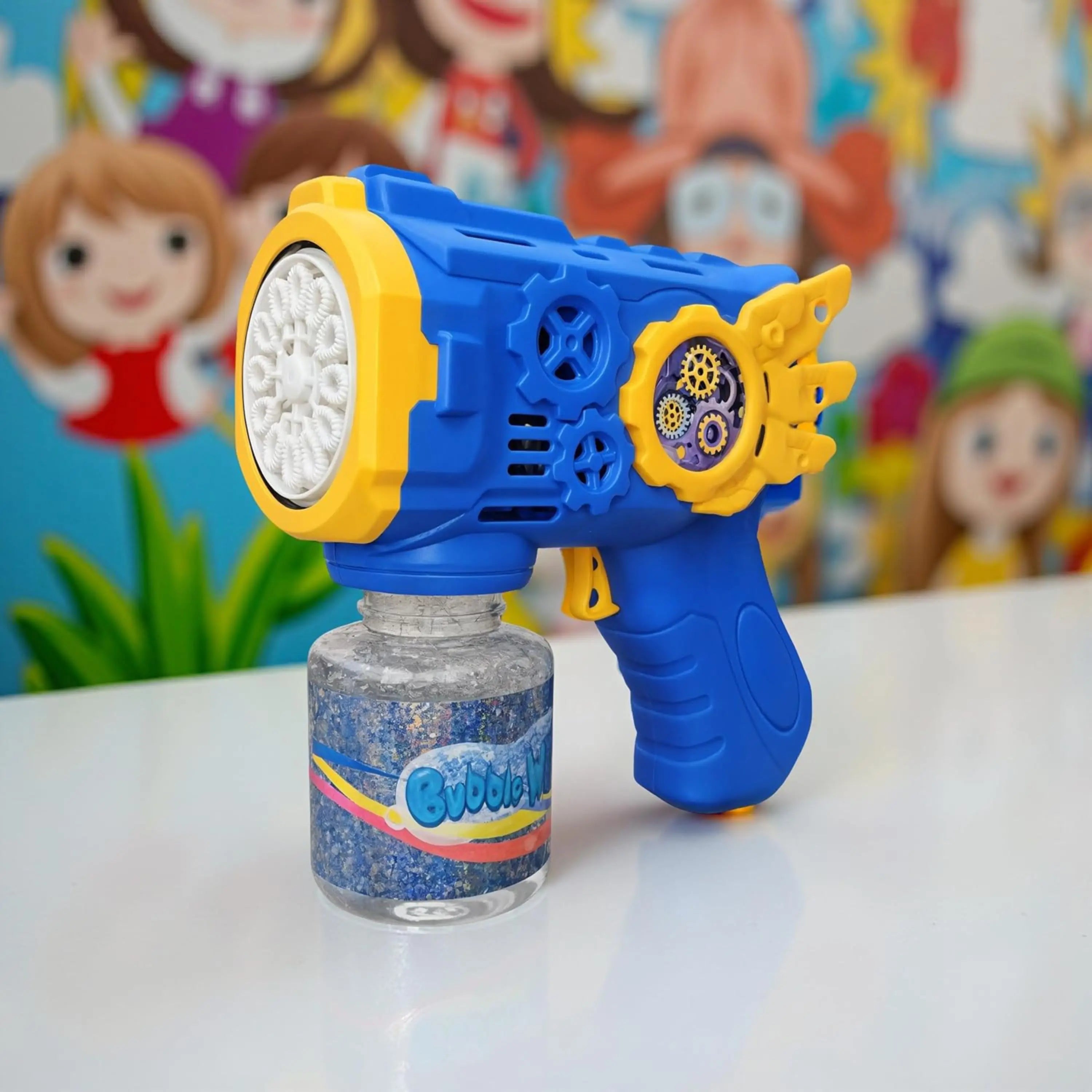 Bubble Gun - Turbo-Powered Electric Bubble Gun