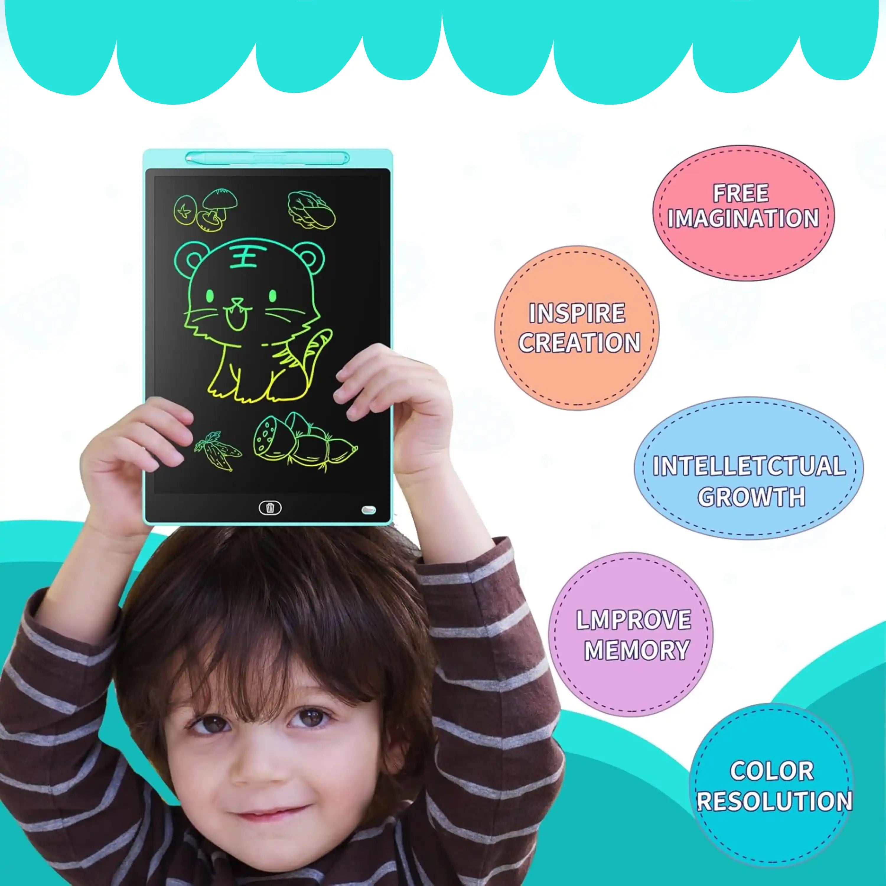8.5-inch LCD Writing & Drawing Tablet for Kids (Ages 3+)