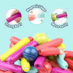 Magnetic Blocks Set – Educational 3D Construction Toys