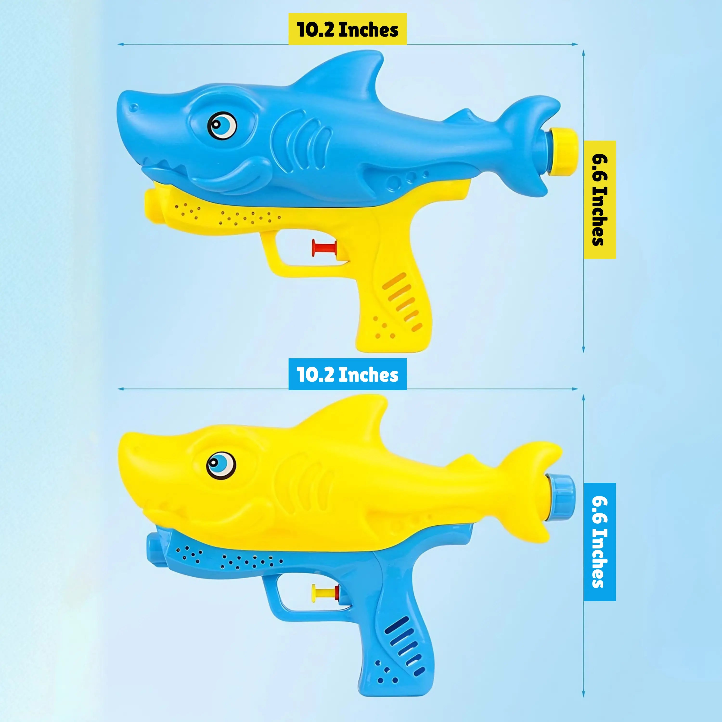 Shark-Blast Water Gun – High-Pressure Squirt Guns