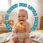 Baby Rattle Toy Set - Musical Infant Toys for Tummy Time