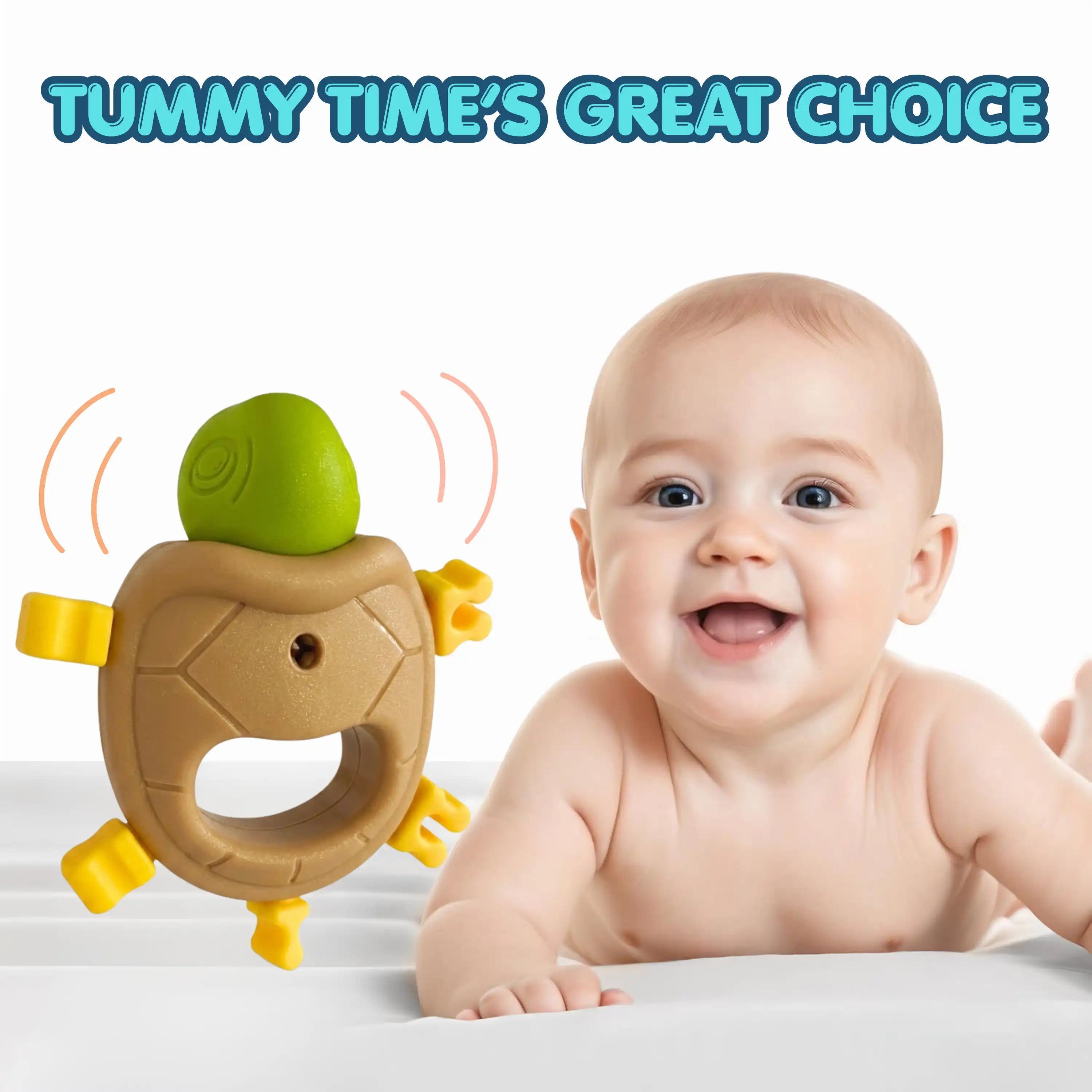 Baby Rattle Toy Set - Musical Infant Toys for Tummy Time