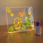 LED Neon Drawing Board for Kids