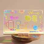 LED Neon Drawing Board for Kids