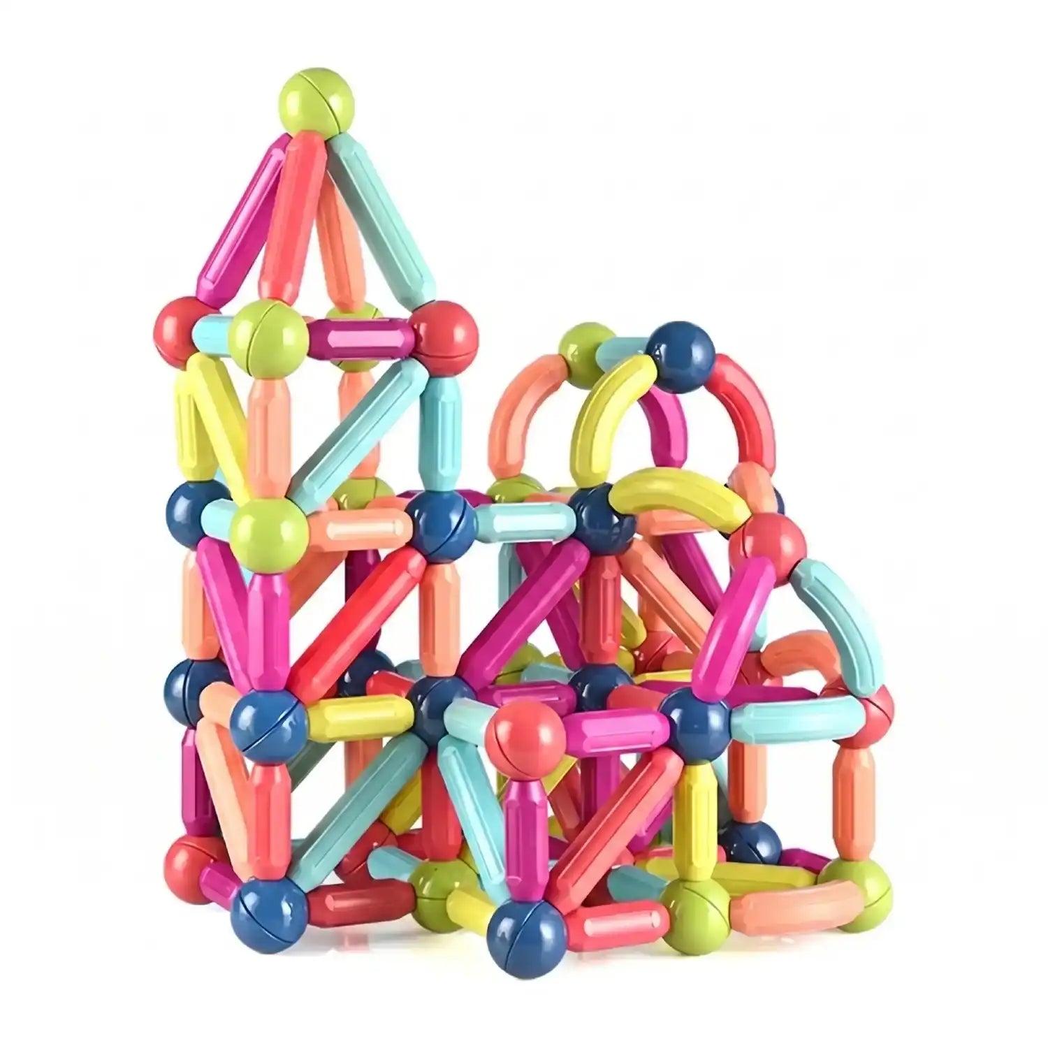 Magnetic Blocks Set – Educational 3D Construction Toys