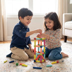 Magnetic Blocks Set – Educational 3D Construction Toys
