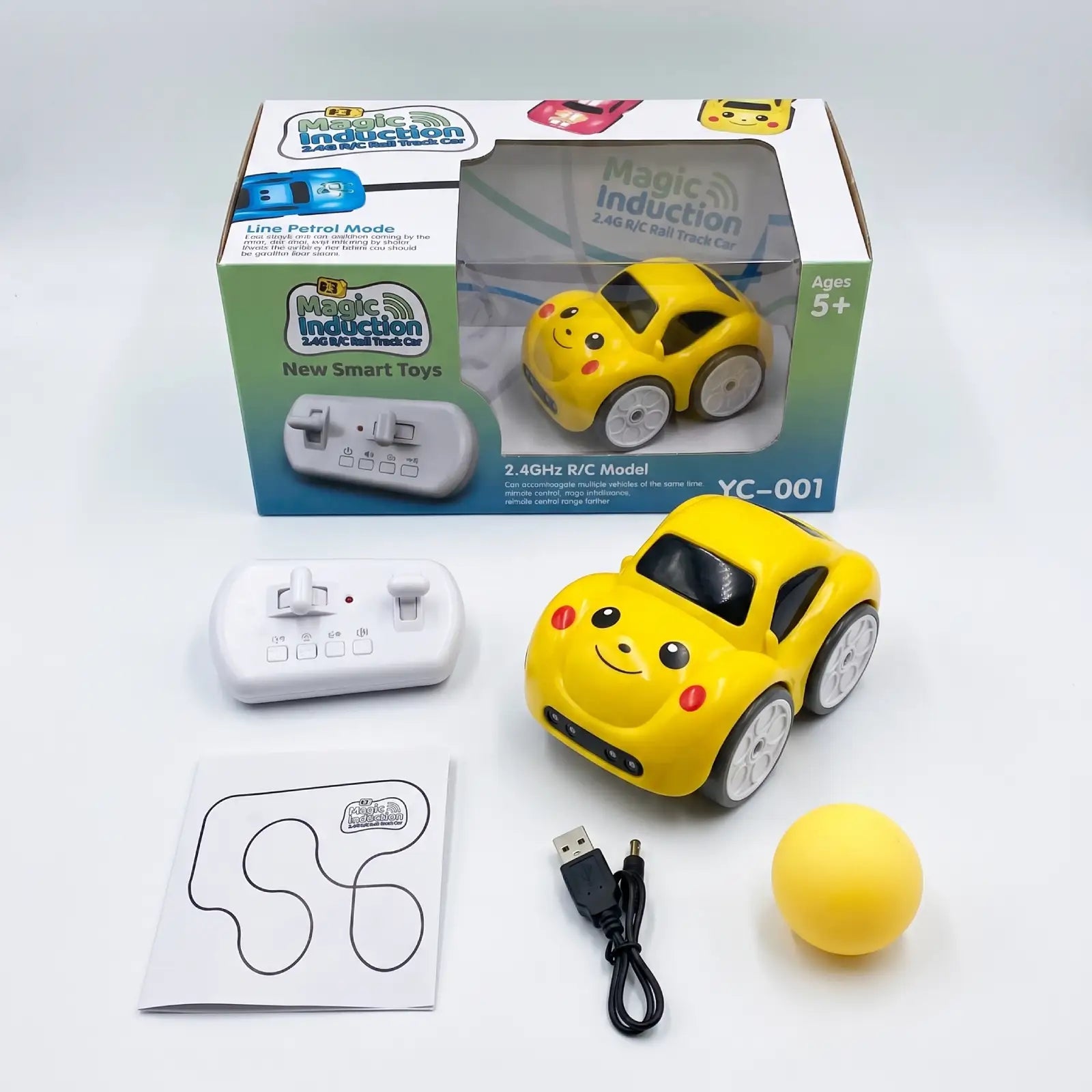 Magic Induction 2.4G RC Rail Track Car