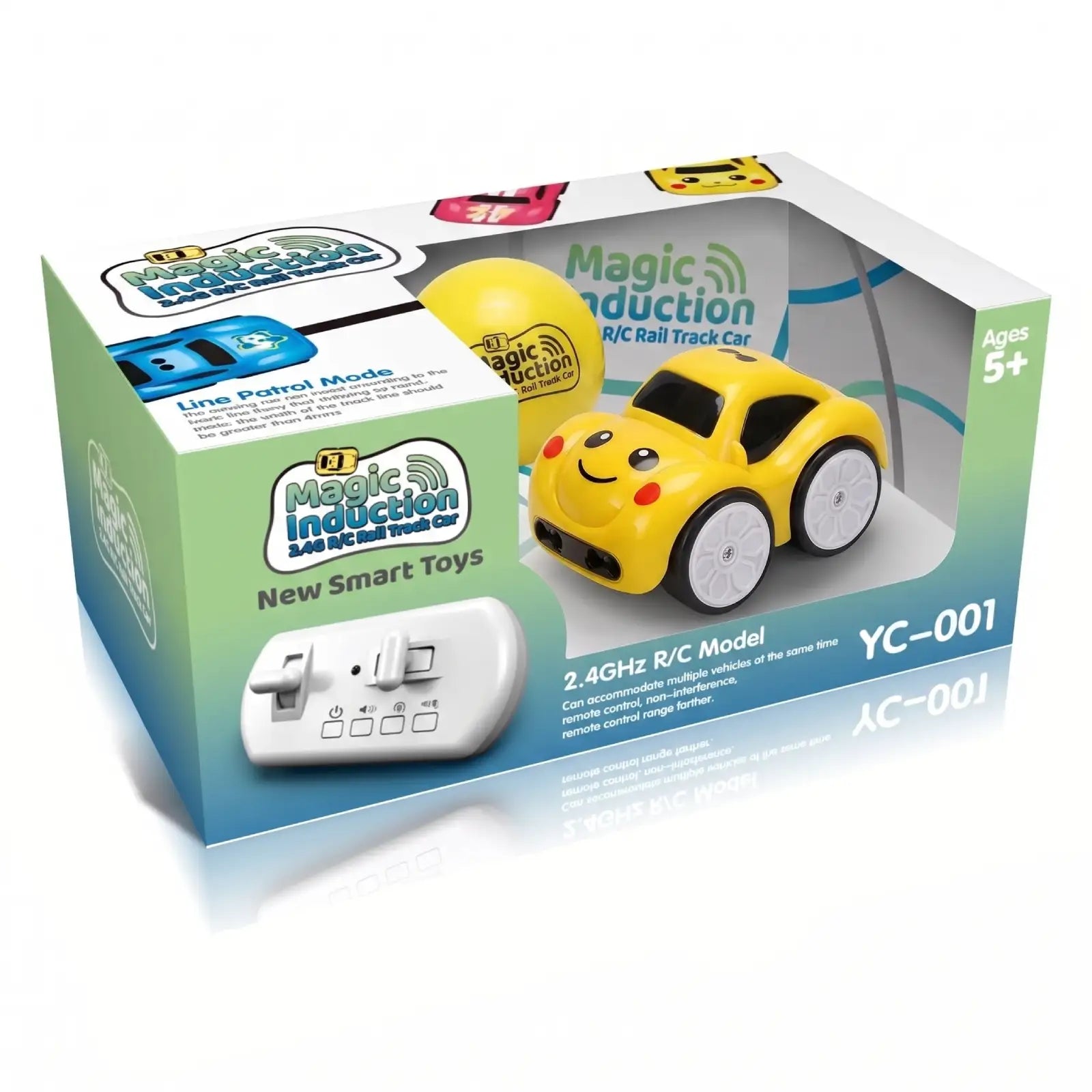 Magic Induction 2.4G RC Rail Track Car