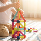 Magnetic Blocks Set – Educational 3D Construction Toys