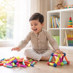 Magnetic Blocks Set – Educational 3D Construction Toys