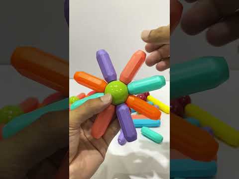Magnetic Blocks Set – Educational 3D Construction Toys
