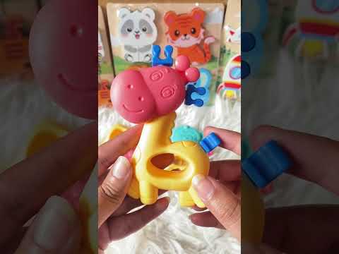 Baby Rattle Toy Set - Musical Infant Toys for Tummy Time