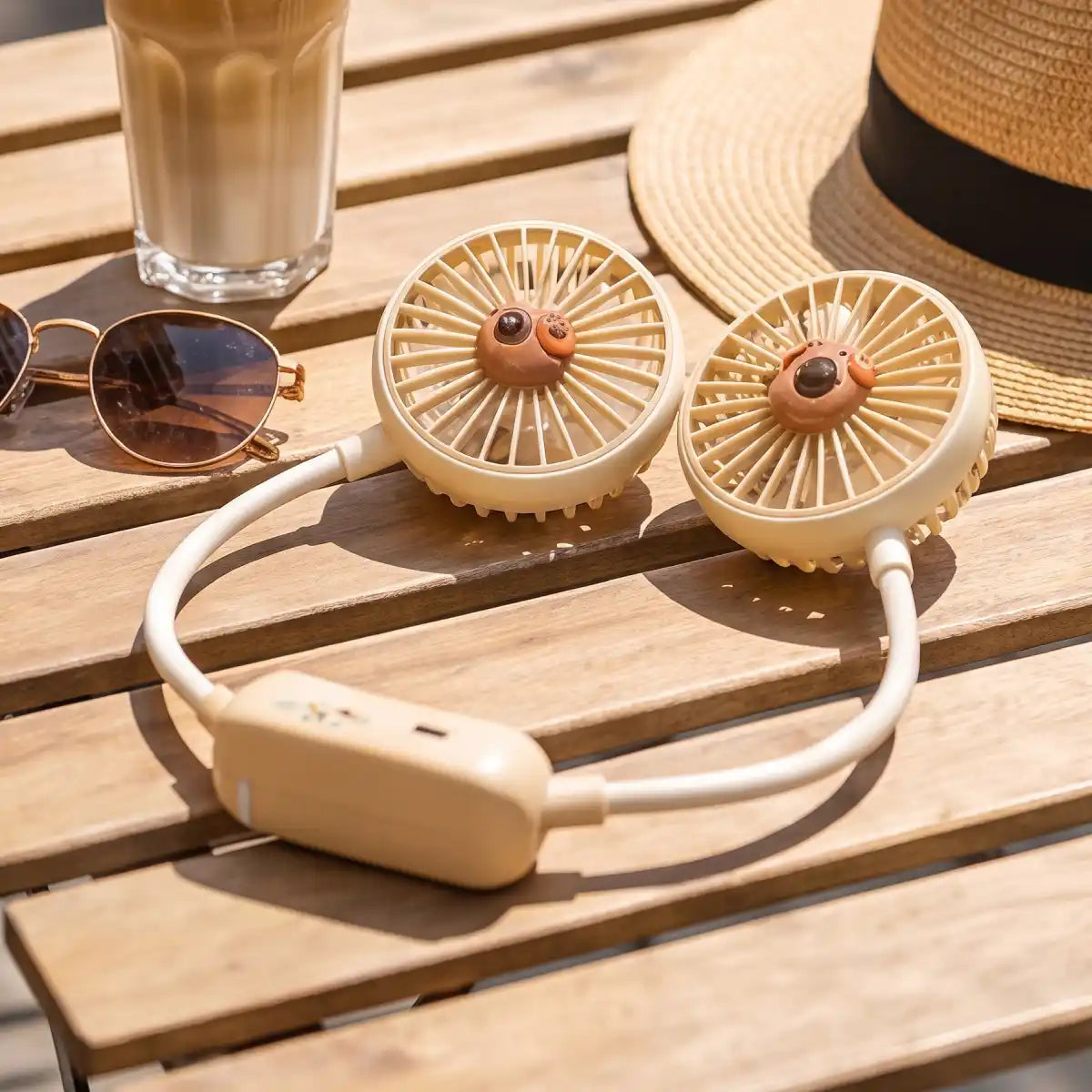 Rechargeable Neck Fan — Bear Buddy Portable Fan